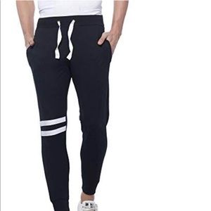 Alan Jones Clothing Men's Cotton Slim Fit Joggers